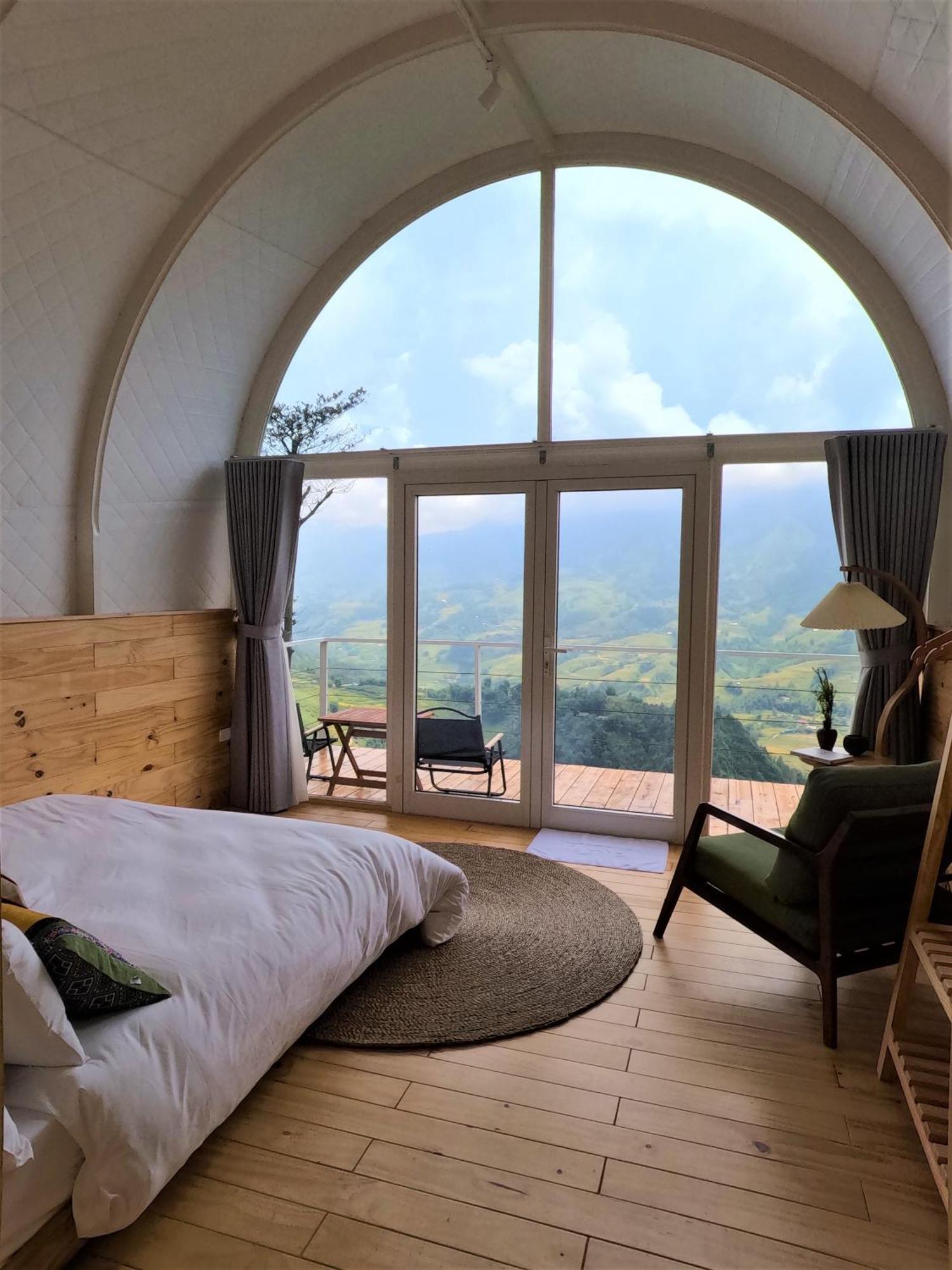 Phansi - Glamping, View Point 360, Bar & Bbq Sapa Exterior foto