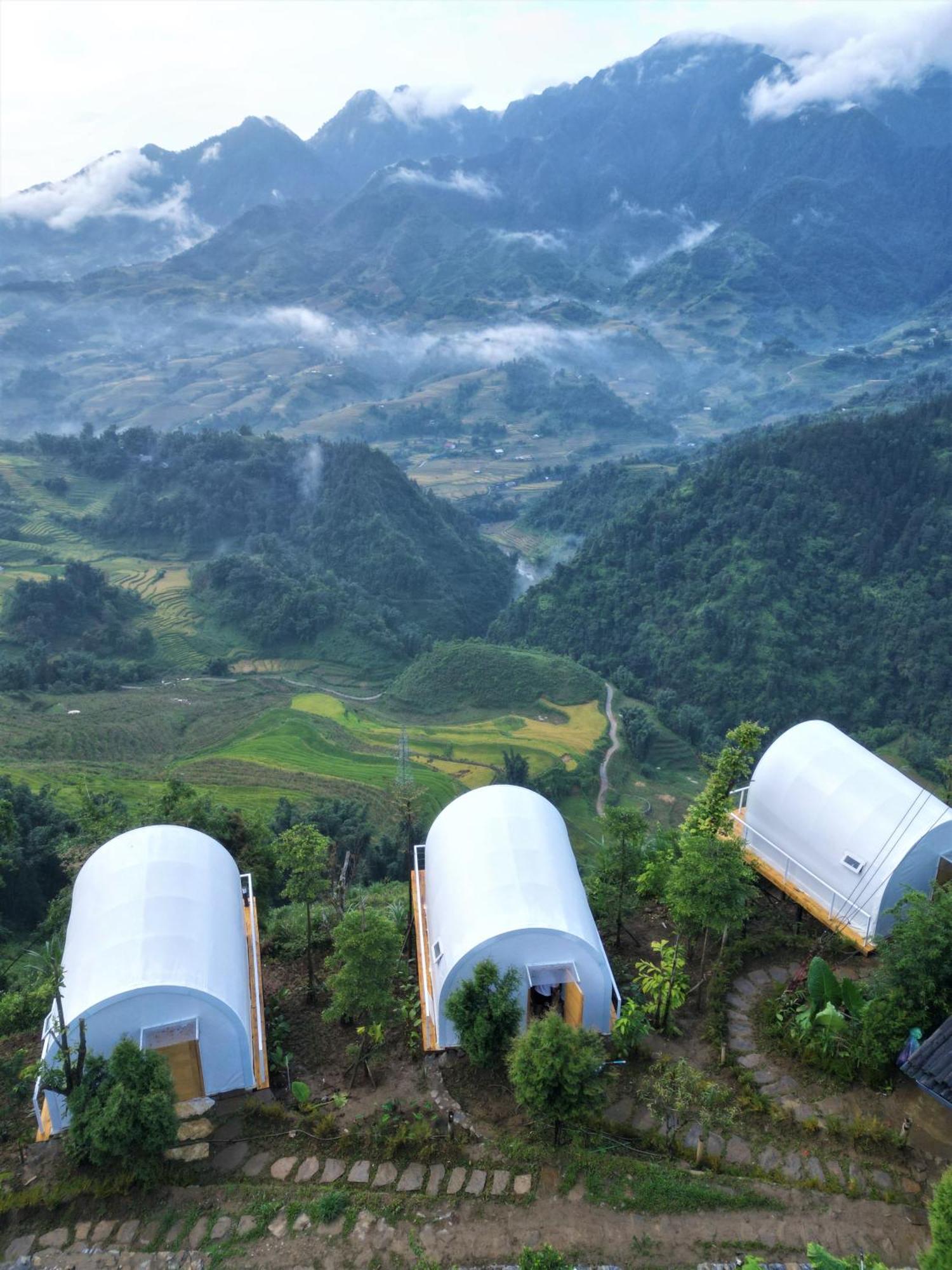 Phansi - Glamping, View Point 360, Bar & Bbq Sapa Exterior foto