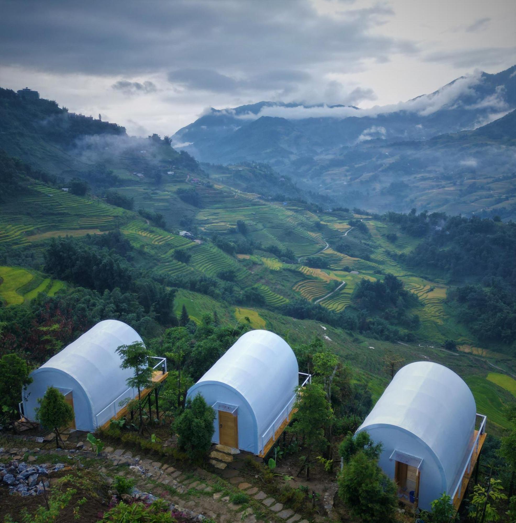 Phansi - Glamping, View Point 360, Bar & Bbq Sapa Exterior foto