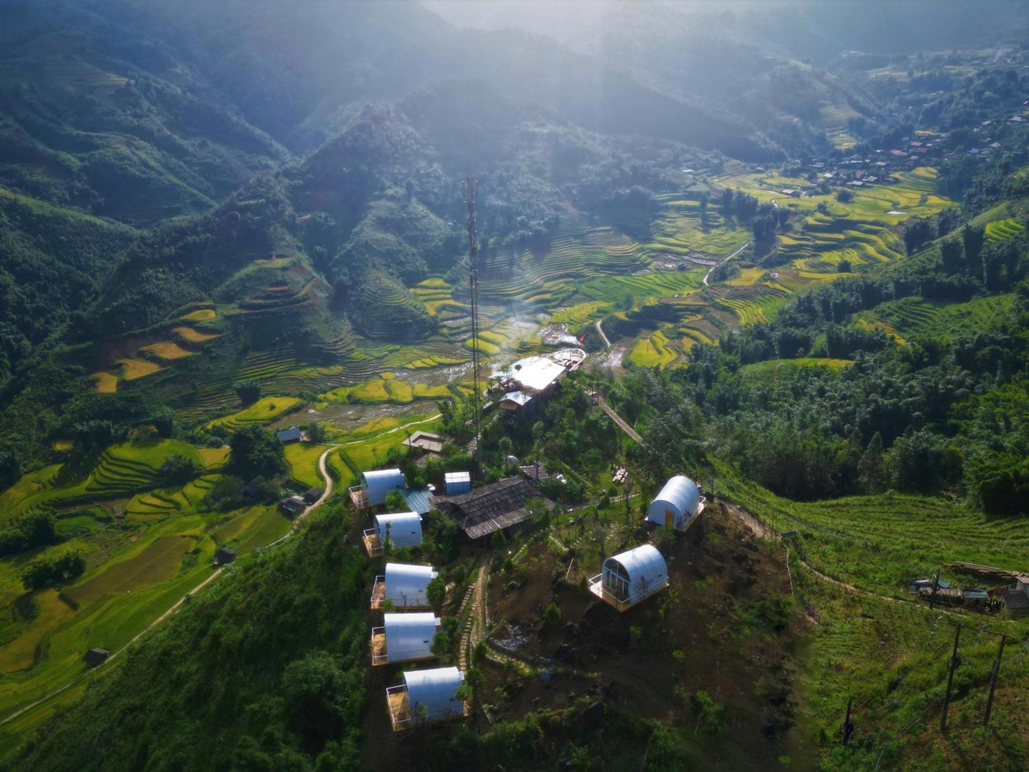 Phansi - Glamping, View Point 360, Bar & Bbq Sapa Exterior foto