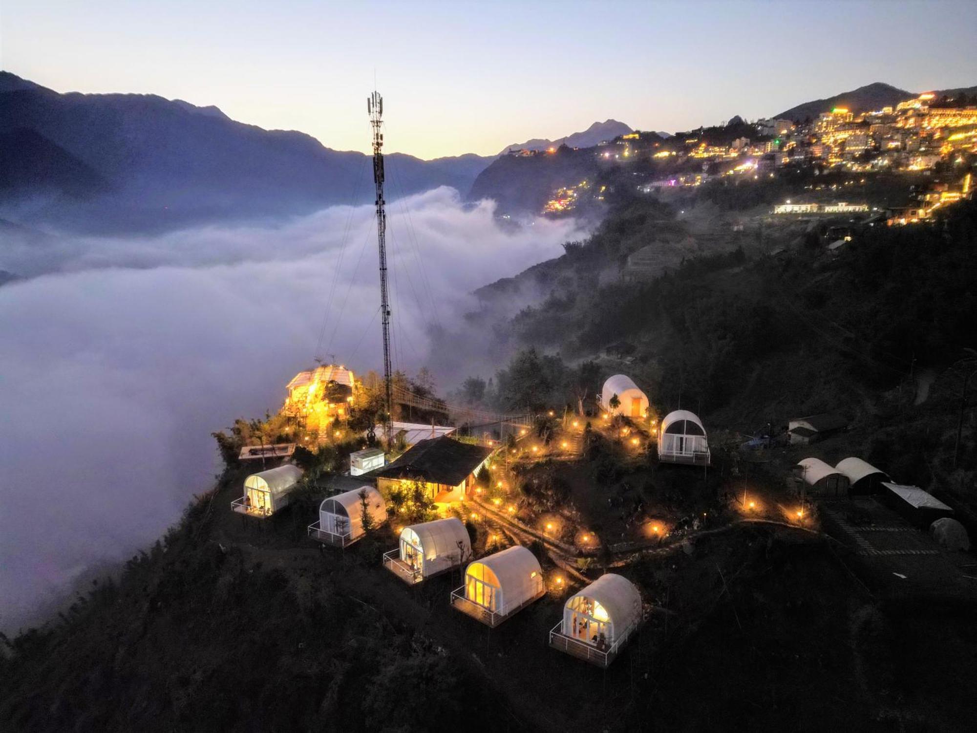 Phansi - Glamping, View Point 360, Bar & Bbq Sapa Exterior foto
